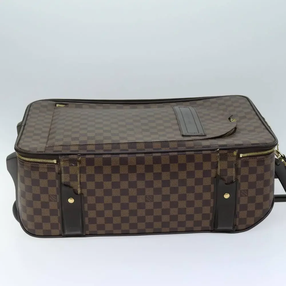 LOUIS VUITTON Damier Ebene Pegas 55 Suitcase N23294